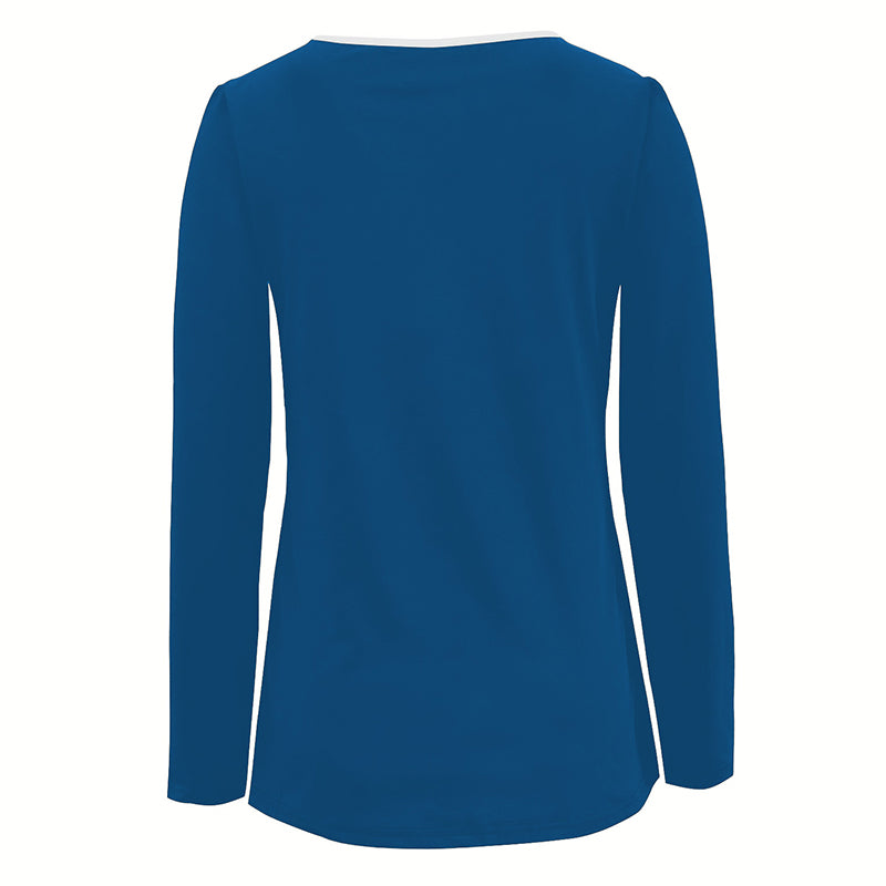 Women's Long Sleeve Tunic Tops Casual T-Shirt Fall Work Fashion 2025, Everyday Basic Wear