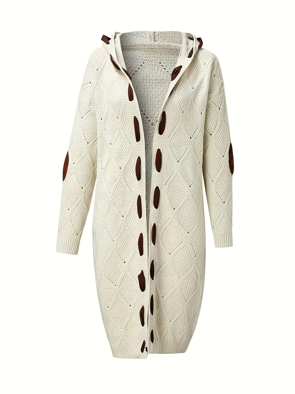 2025 Retro Cardigan Soft And Warm Women's Retro Cardigan Front Sleeve Open Button, AutumnWinter Coat, High Quality Craftsmanship, Elegant Women's Sweater