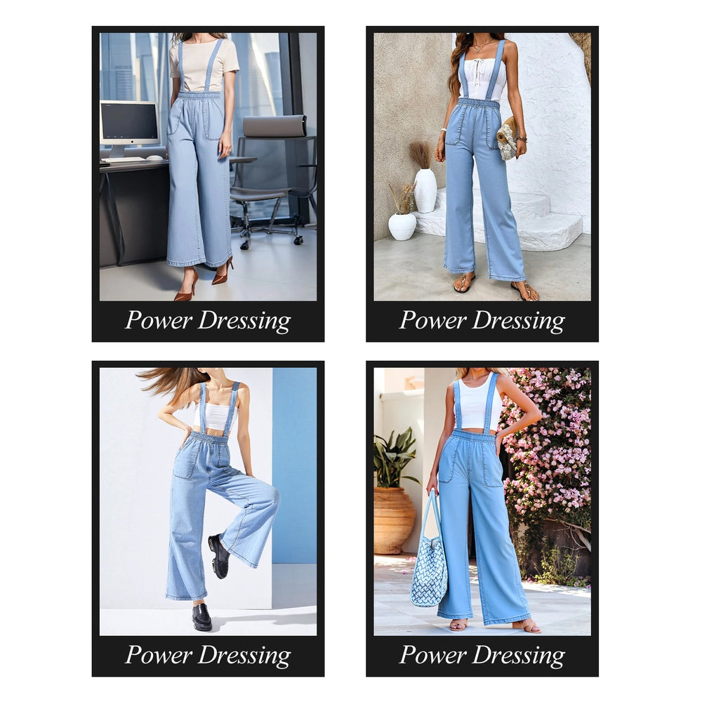 Women's High-Waist Jeans, Convertible Wide-Leg Full-Length Jeans With 3-in-1 Adjustable Hem, Tencel Lyocell For Summer. Forbidden Platform - Temu