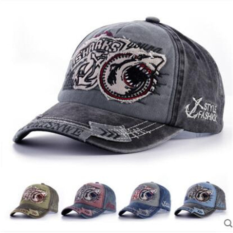 Casual all-match fashionable denim cap