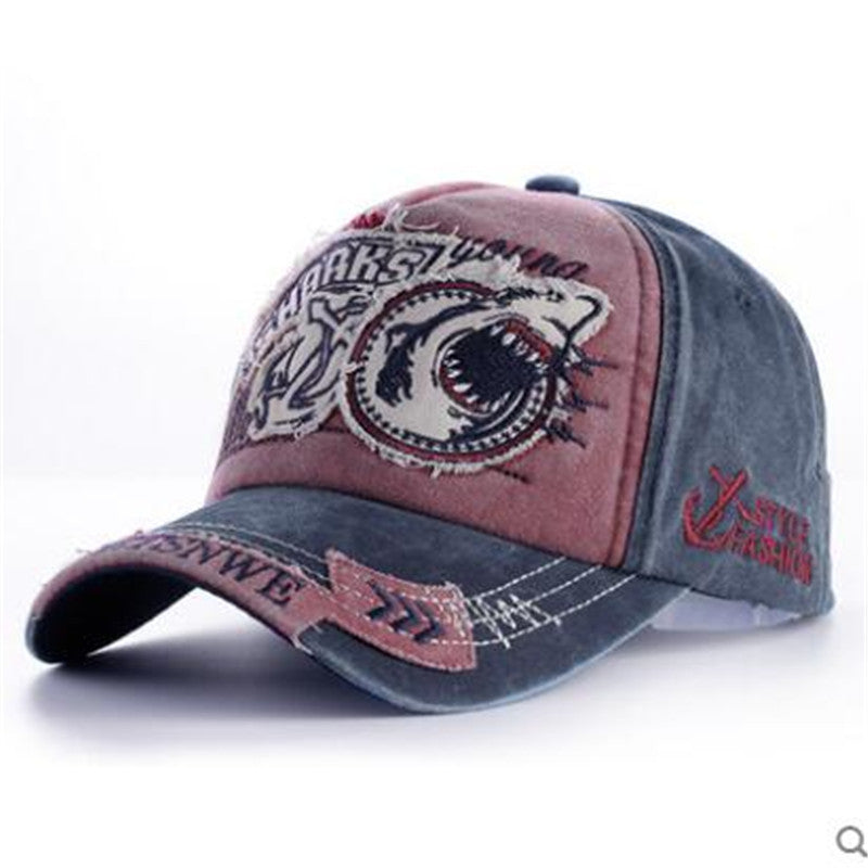 Casual all-match fashionable denim cap