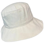 Unisex Summer Folding Outdoor Sun Protection Comfortable Cotton Wide Brim Bucket Hat