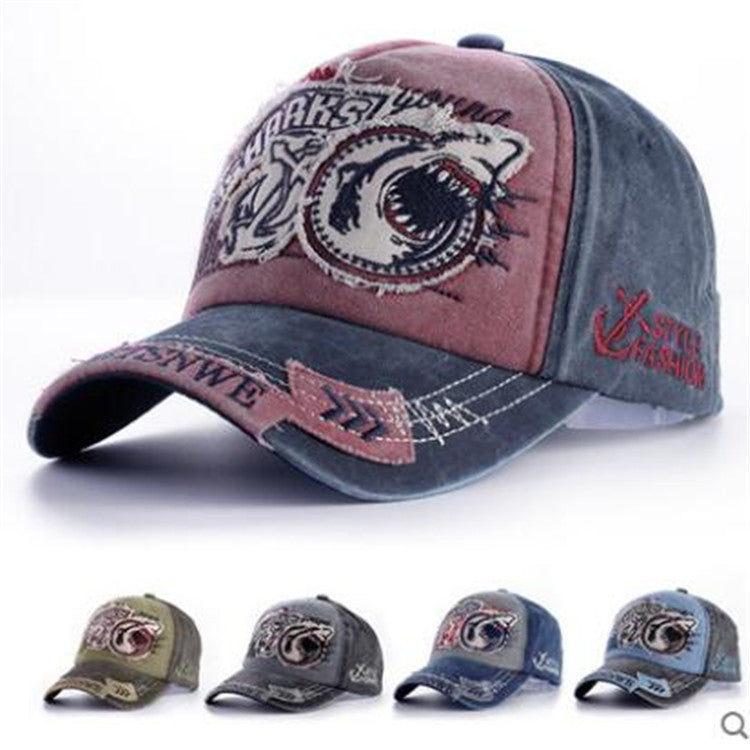 Casual all-match fashionable denim cap