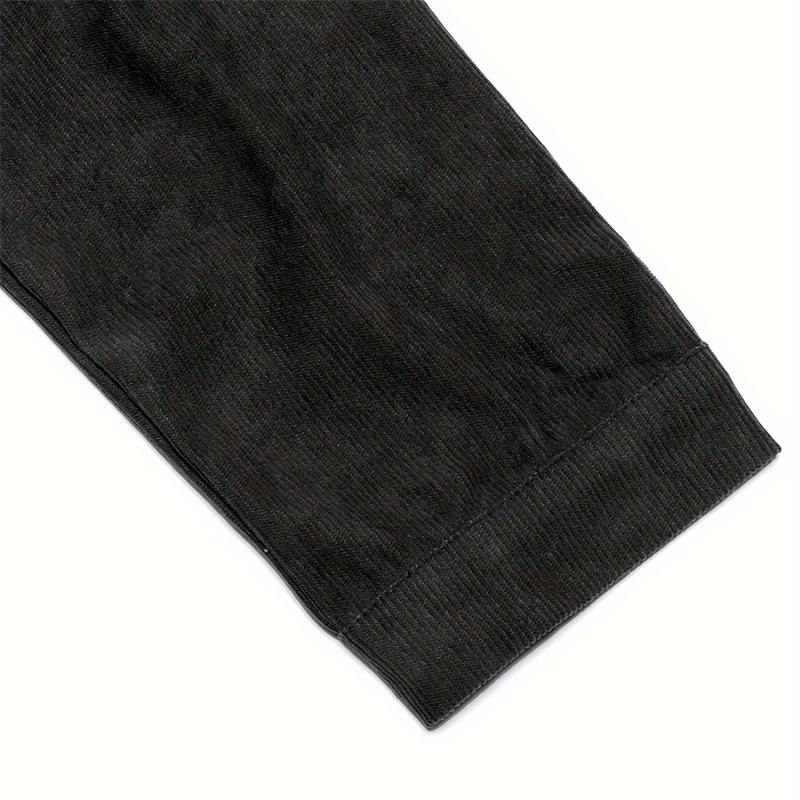 Women's Corduroy Long Sleeve Jacket - Casual Button-Up Coat With Flap Pockets, Fall & Spring Fashion Outerwear