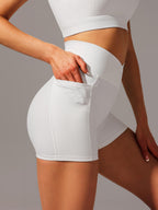4-Pack Women's Yoga Shorts Value Set - High-Waisted Quick-Dry & Seamless, Must-Have For Workouts