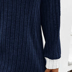 Plus Size Lapel V-Neck Top, Lightweight Long Sleeve Casual Going Out Blouse