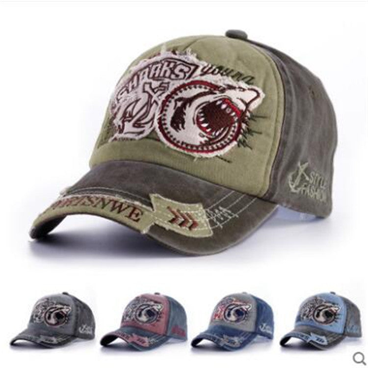 Casual all-match fashionable denim cap