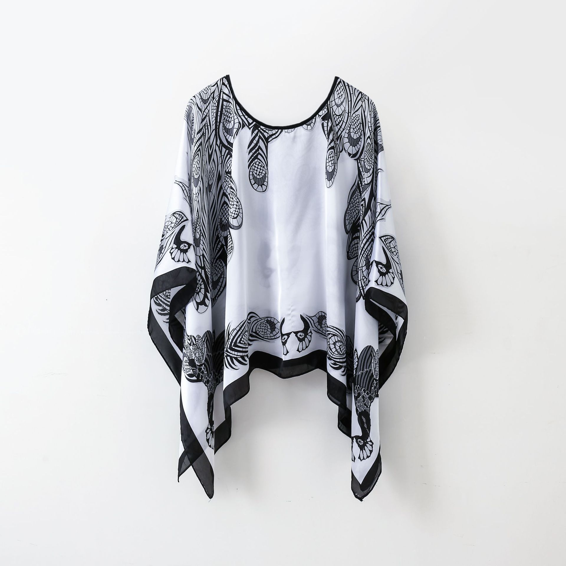 Pullover Shawl Outerwear Cover-up Multifunctional Scarf