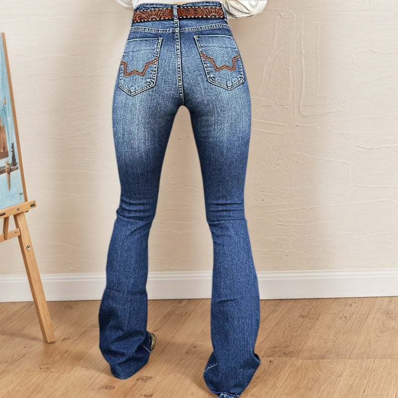 Women's High-Waist Heart Cut-out Jeans, Wide-Leg Full-Length Jeans With A Y2K Sweetheart Side Cut-out, Vintage-Wash Denim For All Seasons Forbidden Platform - Temu