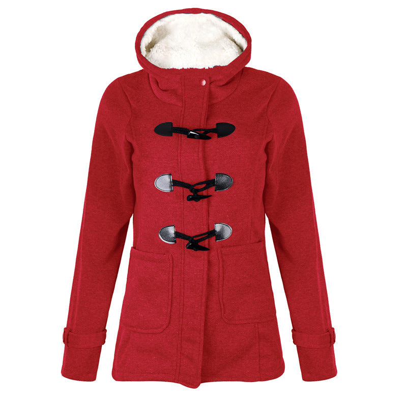 Horn buckle coat female