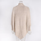 Women's Asymmetry Hem Turtleneck Sweater - Batwing Long Sleeve Casual Pullover For Fall Winter