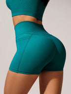 3 Pack Seamless Yoga Shorts - High Waisted Tummy Control, Quick Dry For Gym & Running