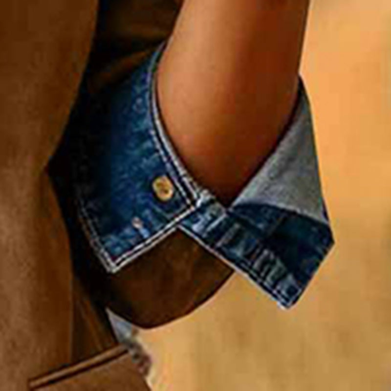 Plus Size Women's Solid Color Blazer Jacket Notch Lapel Long Sleeve Motorcycle Coat With Pockets For Office&Formal Wear