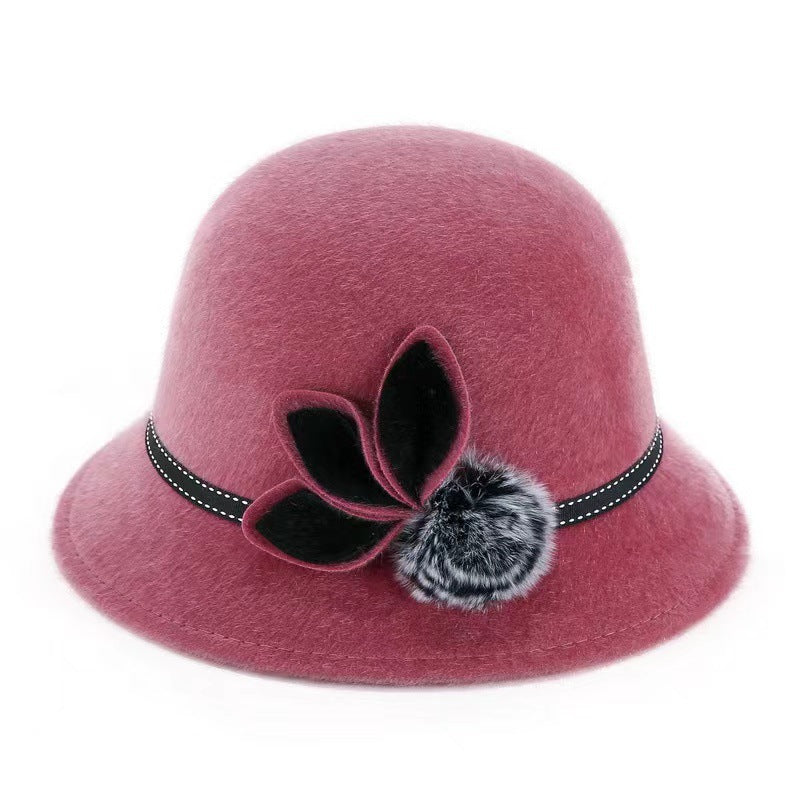 Flower Fashion Hat Temperament Fairy Style Fisherman's