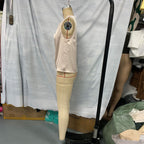 Women's Elegant Sleeveless Mock Neck Top, Ruffle Detail Solid Color Blouse For Office And Casual Wear