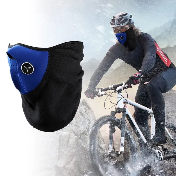 Half Face Mask Breathable Windproof Dustproof Neck Warmer For Bike Motorcycle Racing