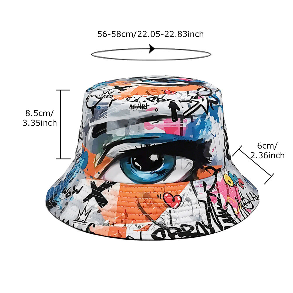 Personalized Outdoor Beach Traveling-cap Sun-proof Basin Hat
