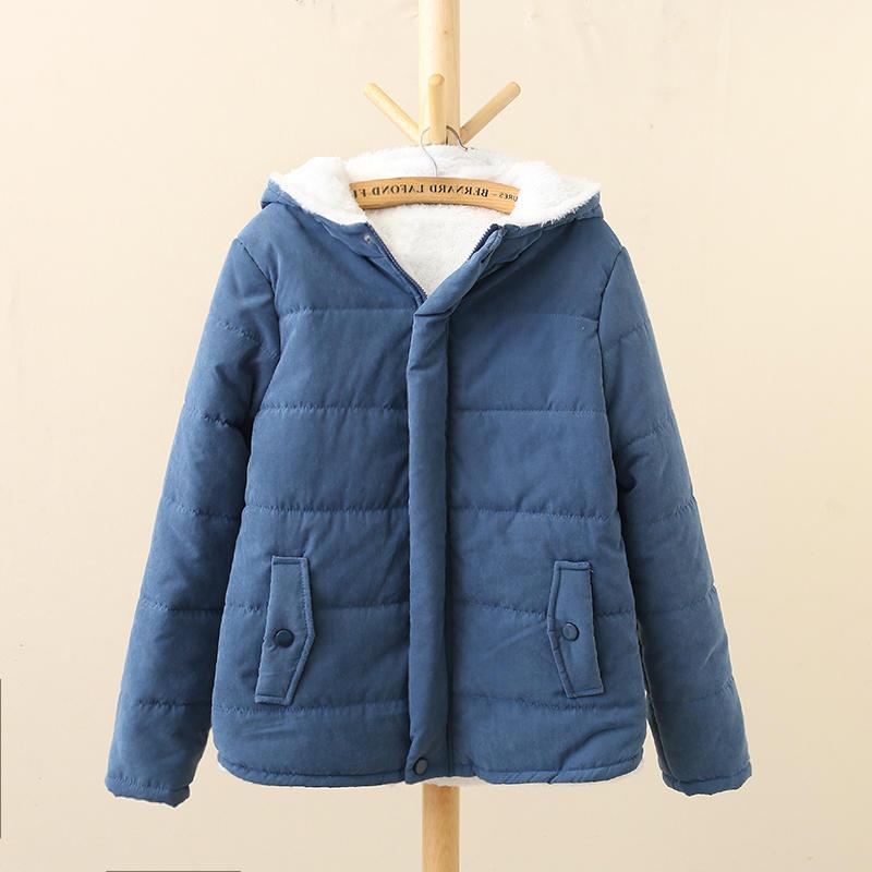 Hooded cotton coat women's long-sleeved bread coat