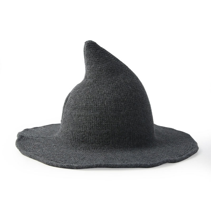 European And American Halloween Wool Wizard Hat