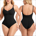 SEAMLESS One Piece Bodyshaper Ladies Shapewear Swimsuit Solid Color Stretch Full Bust Nylon Spandex Bodyshaper For Woman