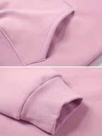 Winter New Arrival - Fashion Solid Color Velvet Hoodie - Warm Autumn And Winter Top - Hoodie With Adjustable Drawstring And Kangaroo Pocket, Comfortable Women's Sweatshirt