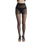 3 Pairs Womens 20D Ultra Toeless Sheer Tights Open Toe Control Top Pantyhose