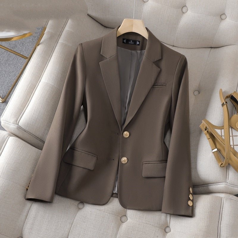 Professional Suit Formal Women's Coat Overalls