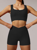 4-Pack Women's Yoga Shorts Value Set - High-Waisted Quick-Dry & Seamless, Must-Have For Workouts