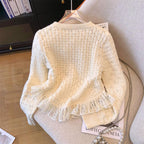 Western Style Knitted Cardigan For Women