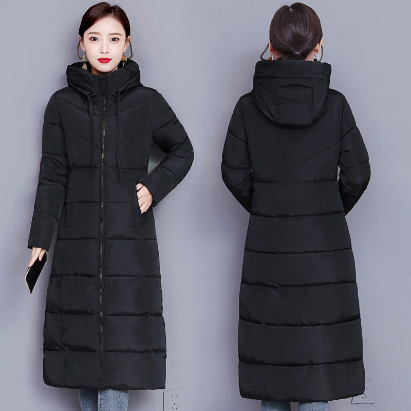 Women's Down Padded Jacket Mid-length Over-the-knee Coat
