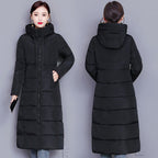 Women's Down Padded Jacket Mid-length Over-the-knee Coat
