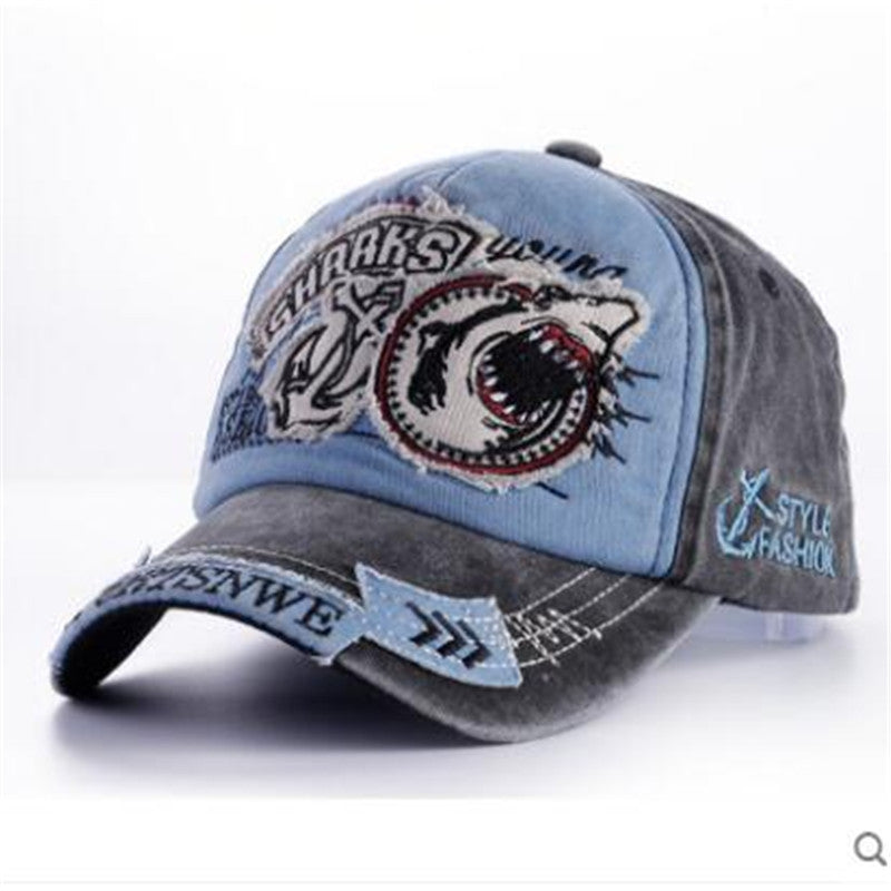 Casual all-match fashionable denim cap