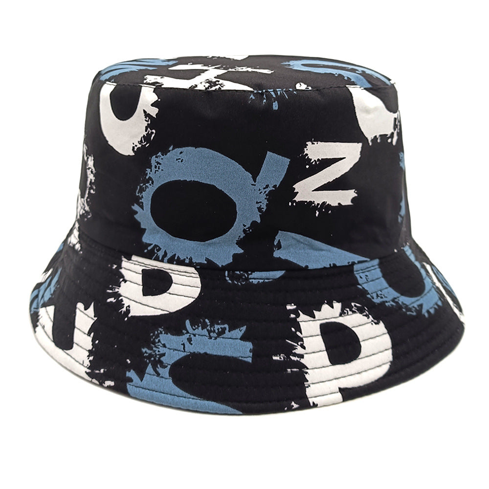 Versatile Couple Double-sided Sun-proof Basin Hat Casual Hat