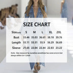 Women's Fashion Denim Solid Color Jumpsuit With Bell Sleeves & Deep V-Neck, Button Front Design & Asymmetric Hem For Casual & Party Wear