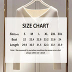 Women's French Style V-Neck Top, Embellished Detail Long Sleeve Knit Blouse For Spring And Fall