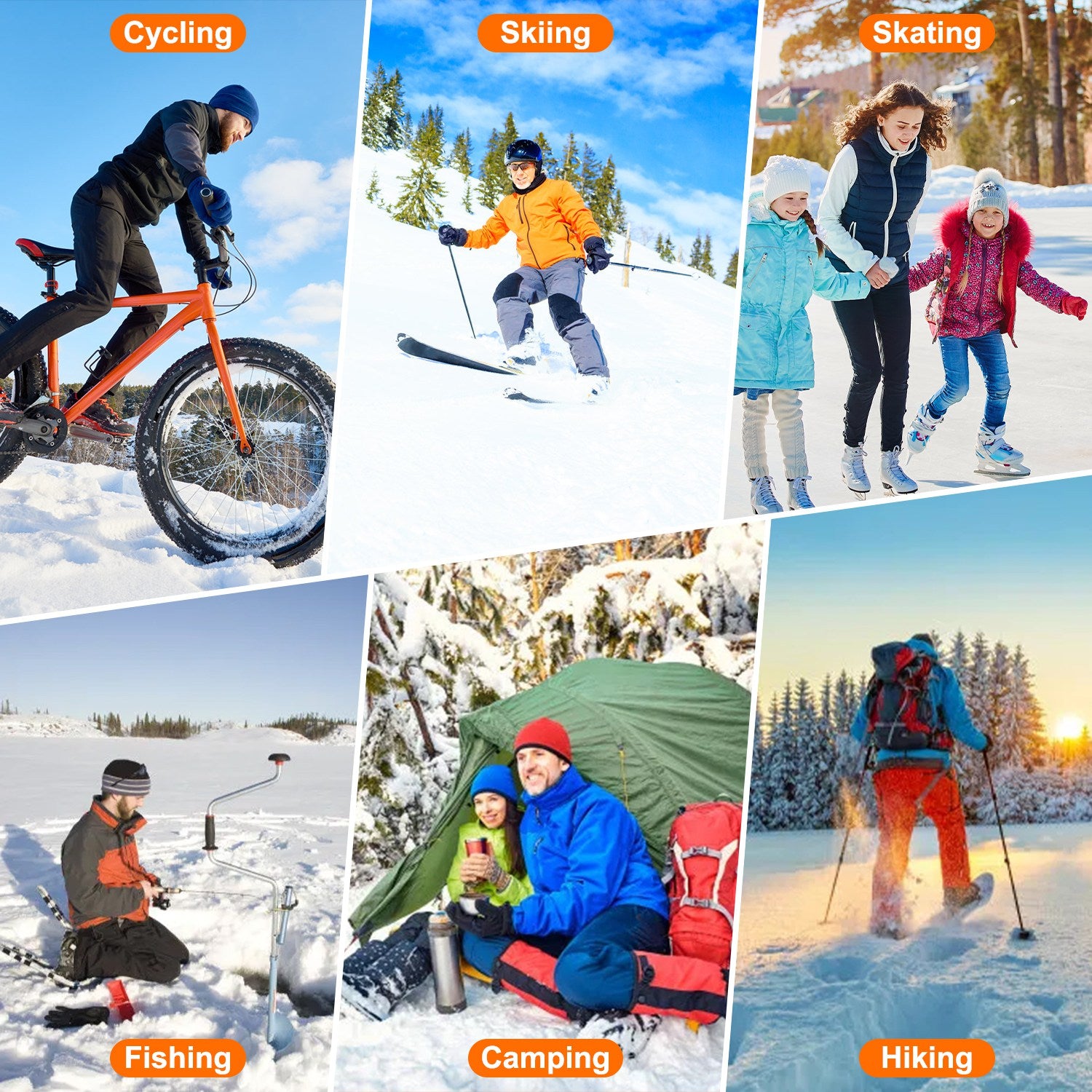 2 Types Options -- 1 Pair Of Heated Socks For Men Women Electric Heating Socks With APP Control 5000mAh Battery Rechargeable Thermal Socks Winter Warm Socks For Skiing Hiking Camping Hunting