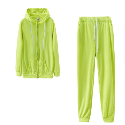Women's Clothing Solid Color Hoodie Suit Sports
