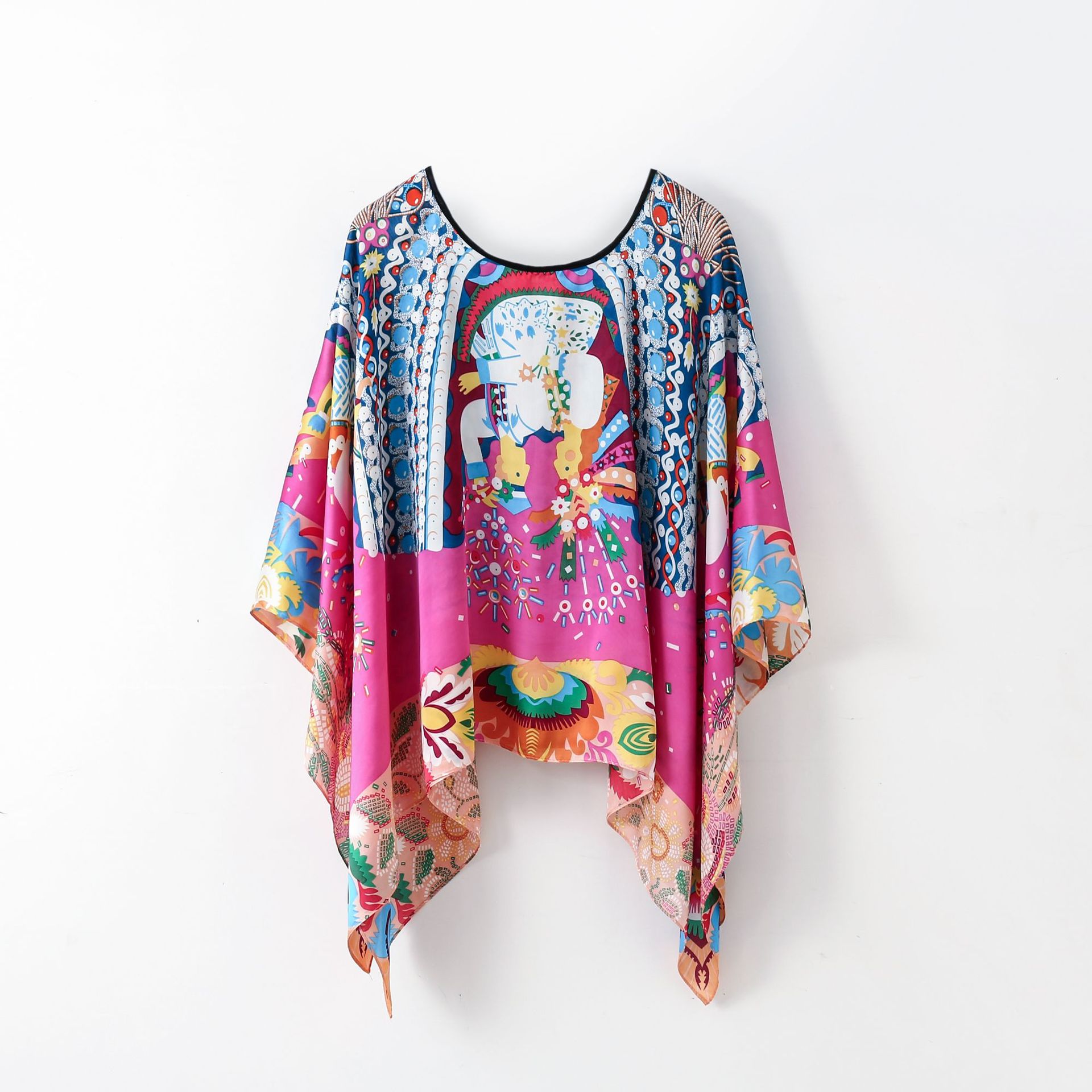 Pullover Shawl Outerwear Cover-up Multifunctional Scarf