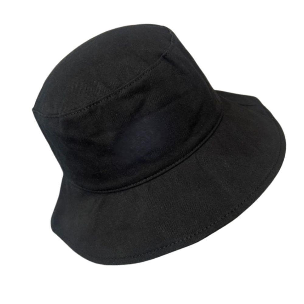 Unisex Summer Folding Outdoor Sun Protection Comfortable Cotton Wide Brim Bucket Hat
