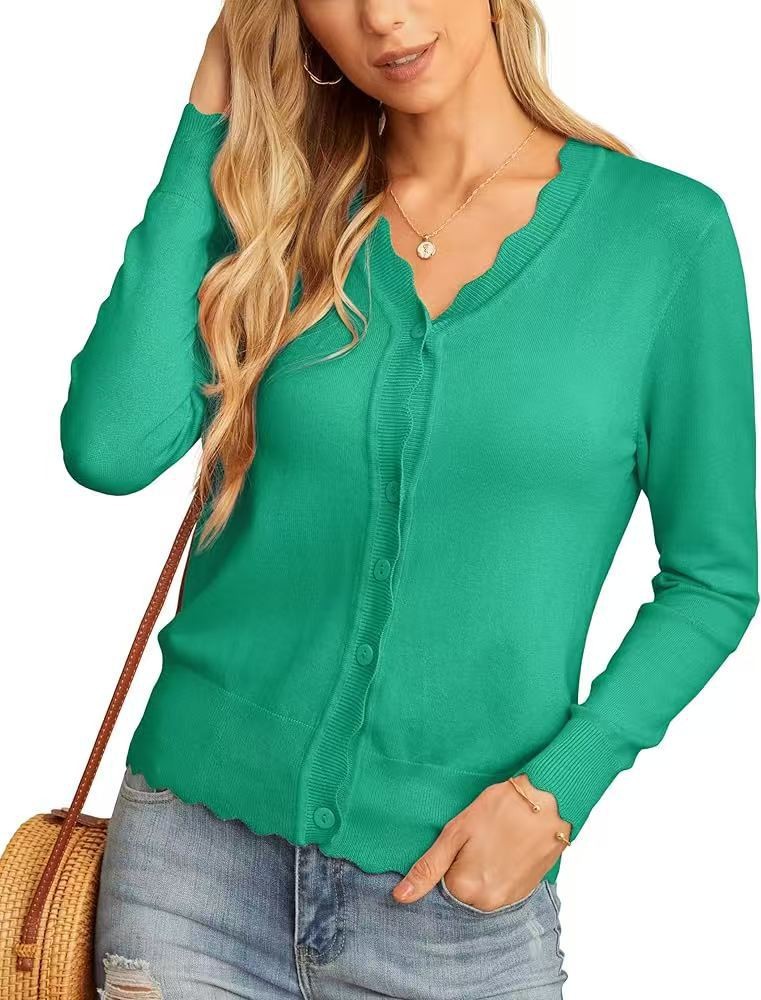 Fashion Short Knitted Cardigan Coat