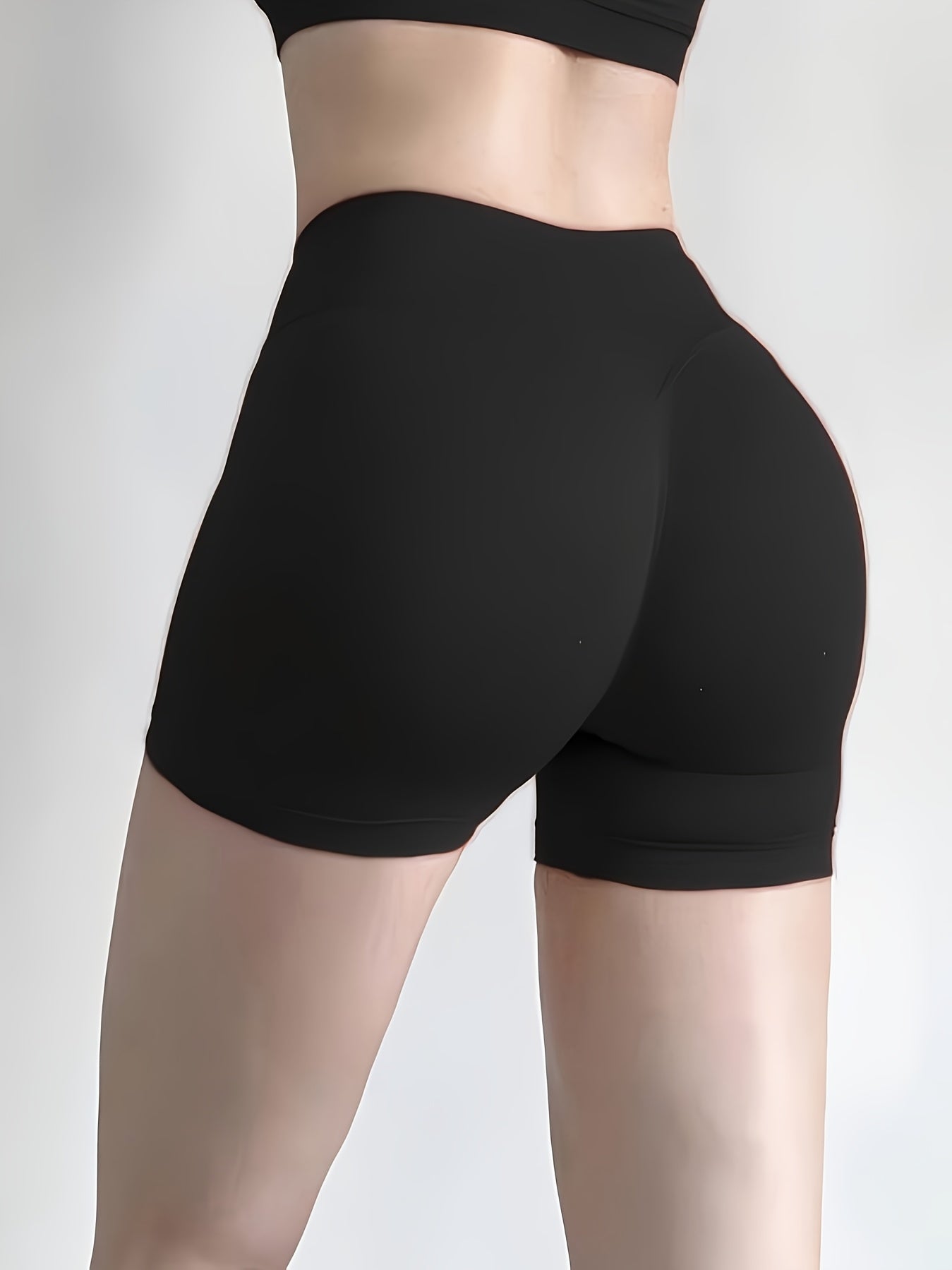 4-Pack Workout Yoga Shorts High-Waiste  Booty-Lifting Gym & Running