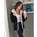 Fleece-lined Cardigan Hooded Coat Cotton-padded Jacket