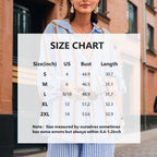 Women's Casual Striped Button-Down Shirt With Drop Sleeves Comfortable Loose-Fit Long Sleeve Top For Spring & Fall