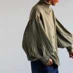 Women's Loose Long Sleeve Turtleneck Sweater Solid Color Soft Ribbed Knit Pullover For Spring Fall Layering