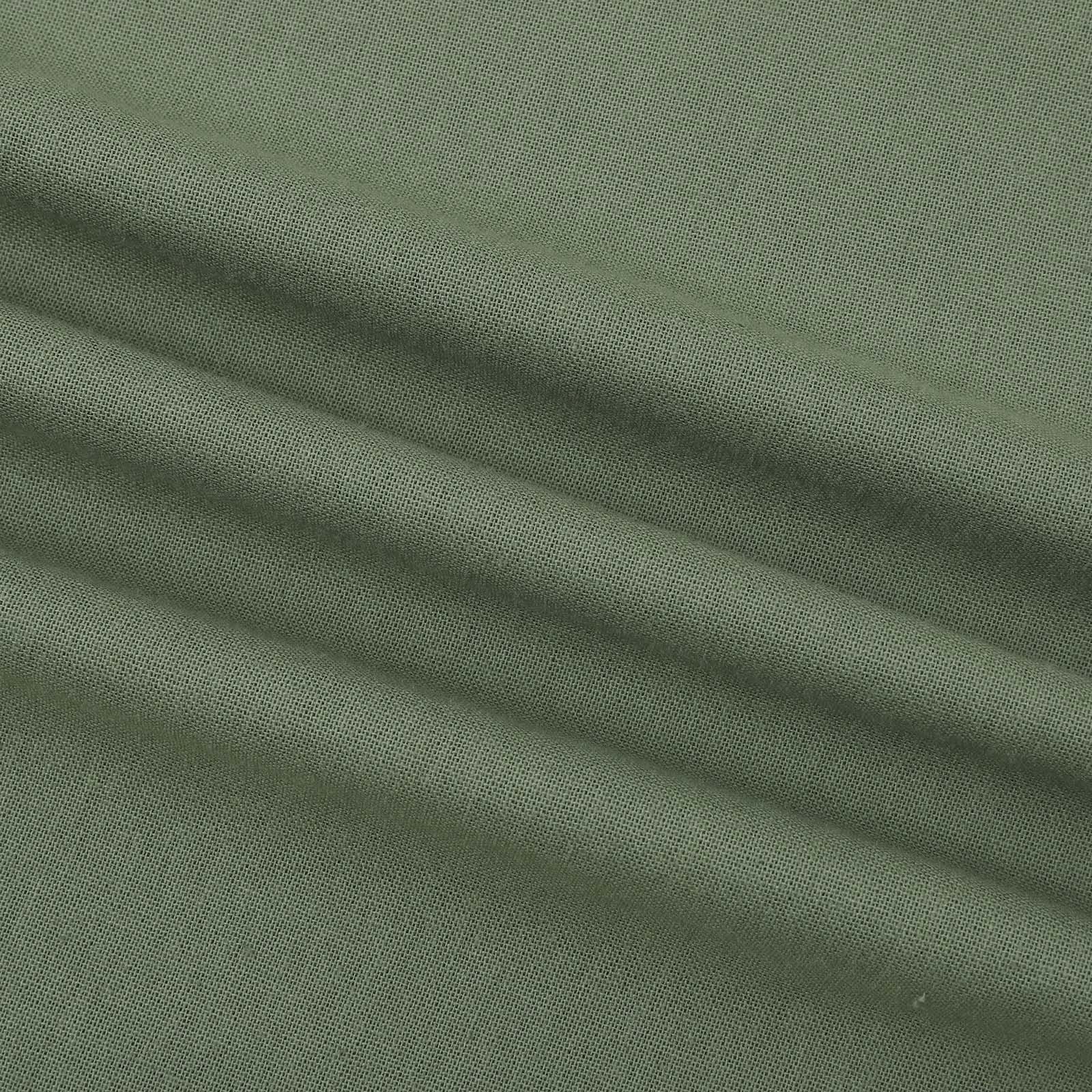 Women's Solid Color Casual Long-sleeved Mid-length Jumpsuit