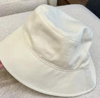Unisex Summer Folding Outdoor Sun Protection Comfortable Cotton Wide Brim Bucket Hat
