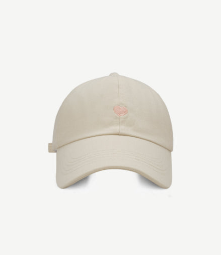 Preppy Style Love Embroidery Ponytail Half Topless Hat