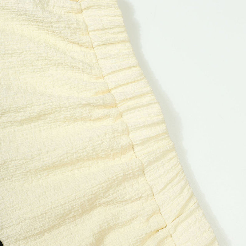 Women's Summer 2-Piece Set, Strapless Tube Top & Flared Ruffle Skirt