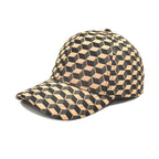 Women's Spring And Autumn Korean Style Japanese Style Trendy Chessboard Plaid Baseball Cap