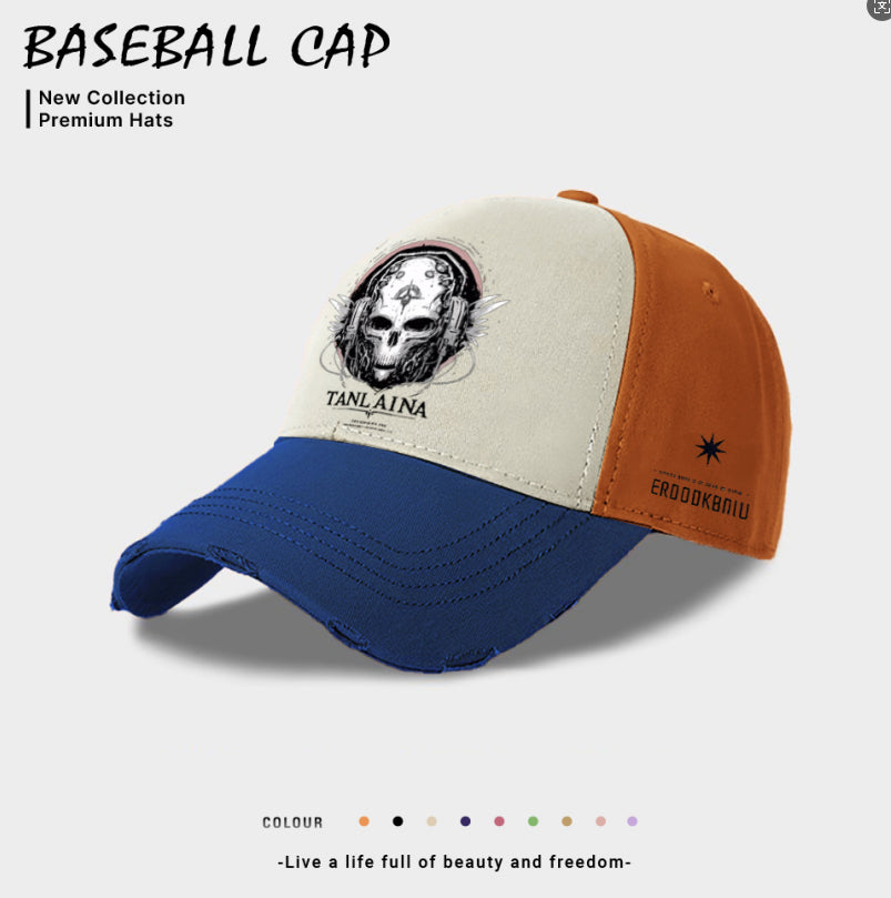 European And American Style Casual Baseball Cap For Women